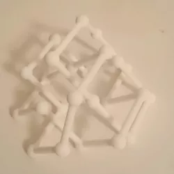 Knot 8_19 in BCC lattice