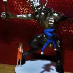 KRAMPUS Halloween/Xmas decoration R/C controlled (WIP)