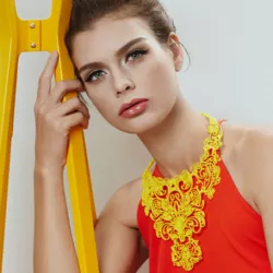 Lace Statement Necklace