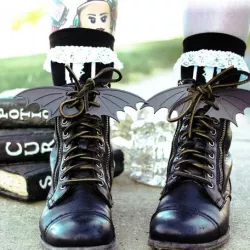 Lace Up Bat Wings