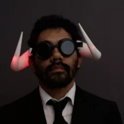 LED Fire Horns