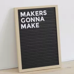 Letter Board - Fully 3D Printed