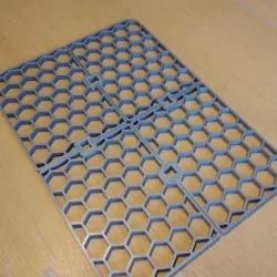 Letter box grating