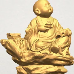 Little Monk Drink Tea