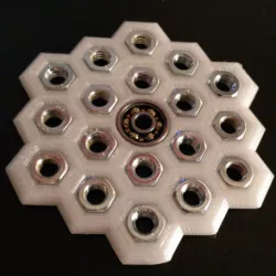 Mini Honeycomb Fidget Spinner