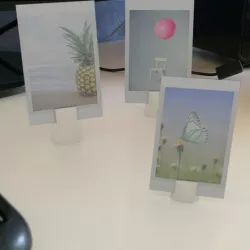Miniature photo holder