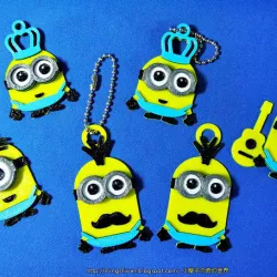 Minions Keychain / Magnets - Father's Day cute version