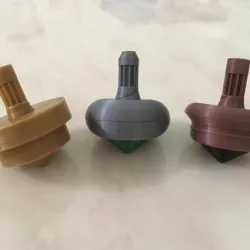 Modular Combat Spinning Top (no support needed)