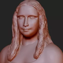 Mona Lisa 3D
