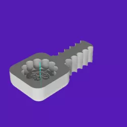 Moon cake moulding