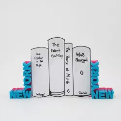 NY Bookends