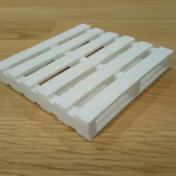 Pallet for agglo or breeze block 1/14