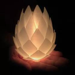 Pine Cone Tealight Candle Holder