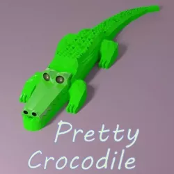 Pretty Crocodile
