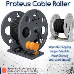 ▷ cable roller 3d models 【 STLFinder 】