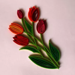 Quilling "Tulips".