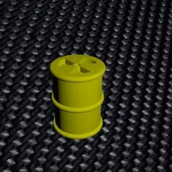 radioactive can