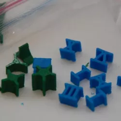 Risk Pieces (Star and Roman Numeral)