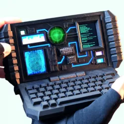 Sci-Fi Computer Phone Holder