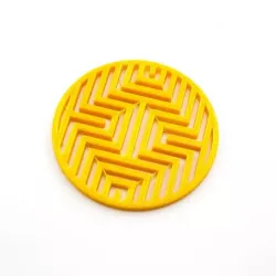 Shimmering Square Coaster