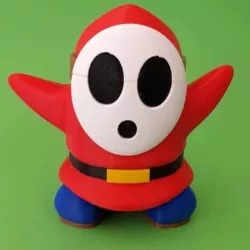 Shy Guy from Mario games - Multi-color