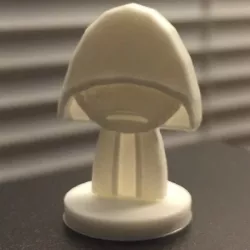 Simple Mini D&D Hooded Figure