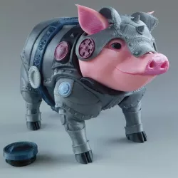 Sir Pigglesby (a most noble piggy bank)
