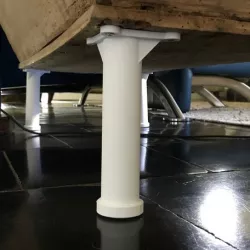 Small foot for coffee table