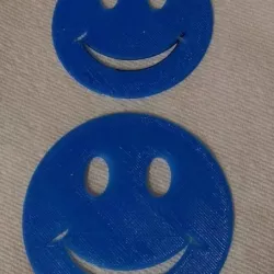 Smiley face stencil