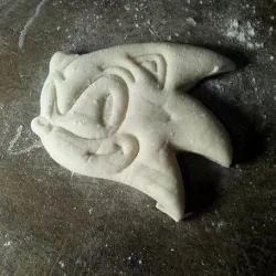 Sonic Cookie Cutter - Sonic cookie cutter