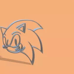 Sonic the hedgehog cookie cutter