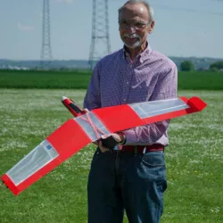 Speedy "Red Swept Wing" RC