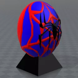 Spiderman superhero eggs