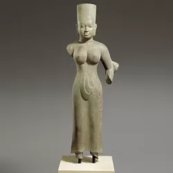 Standing Female Deity, probably Durga