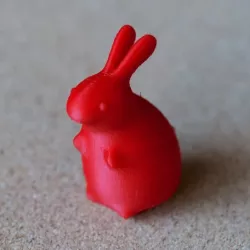 standing rabbit