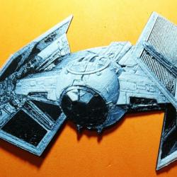 Star Wars Combat Ship 3D Drawing