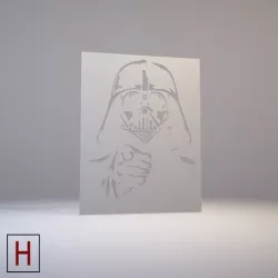 Star Wars - Stencil - Darth Vader