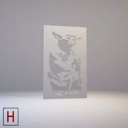 Star Wars - Stencil - Yoda