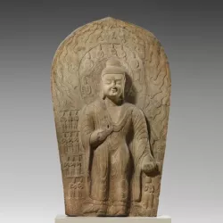 Stele with Buddha Dipankara (Randeng)