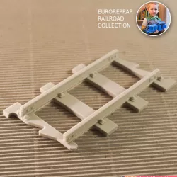 Straight Track (No1A) - Euroreprap Railroad System