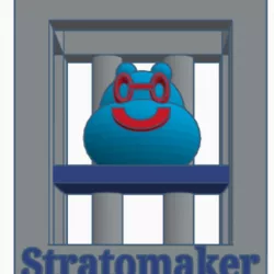 #STRATOMAKER Gumpy and 3d Printer