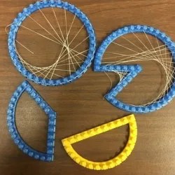 String Art & Envelopes on the Circle