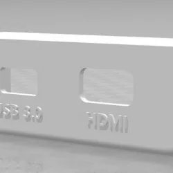 Support for HDMI and USB socket for Oculus Rift