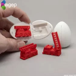 Surprise Egg #5 - Tiny Fire Truck