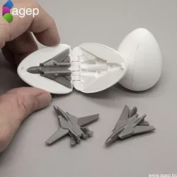 Surprise Egg #6 - Tiny Jet Fighter