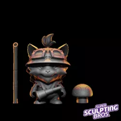 Teemo classic (urban toy style) from league of legends
