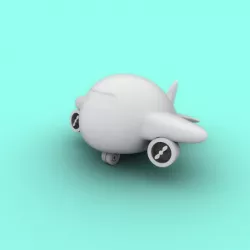 The plump plane