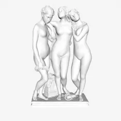 The Three Graces at The Louvre, Paris