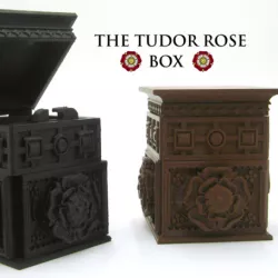 The Tudor Rose Box (with secret lock)