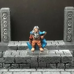 Thyrik, Hill Dwarf Sorcerer (28mm/Heroic scale)